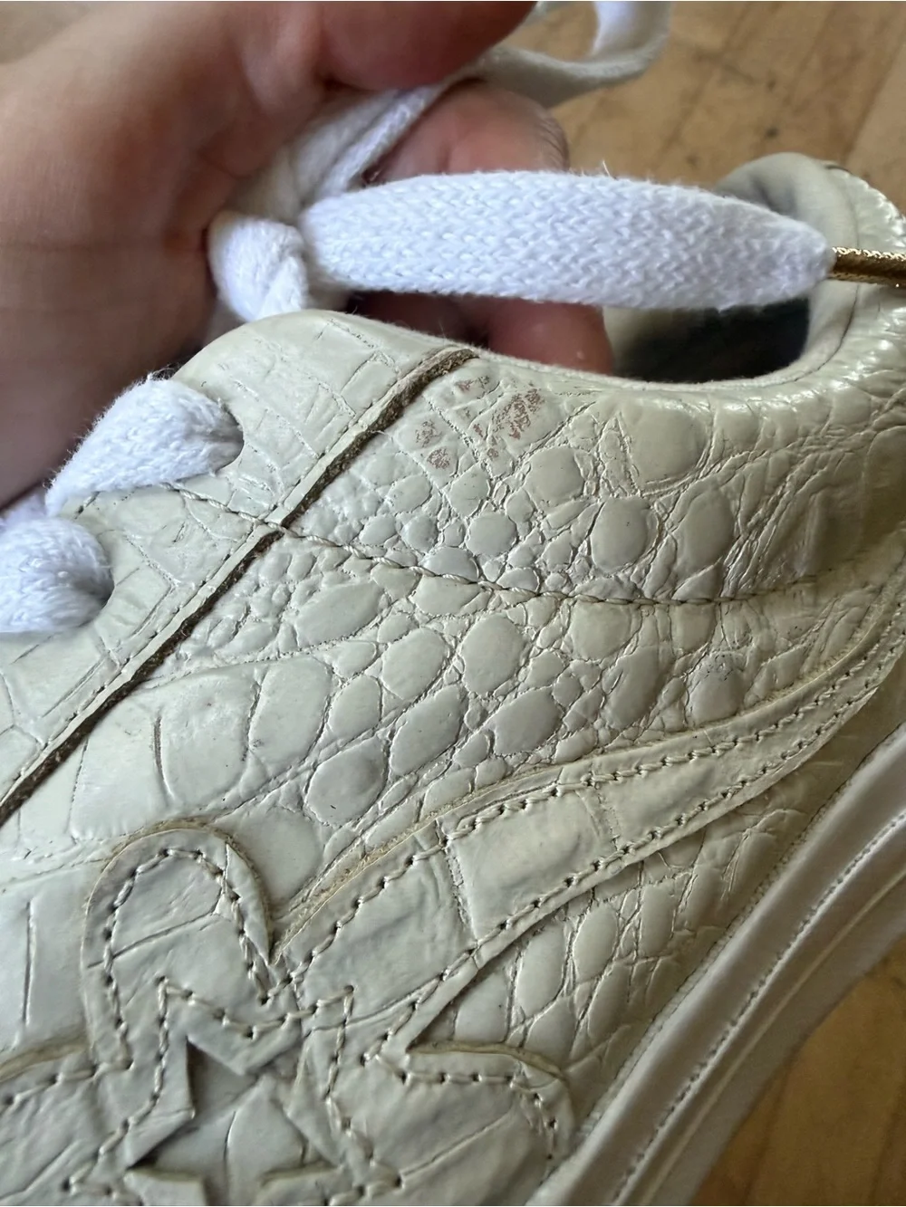 GOLF LE FLEUR X CONVERSE Men's Gator Lace Up Low Top Sneakers Frozen Dew US 10.5 - Picture 11 of 11